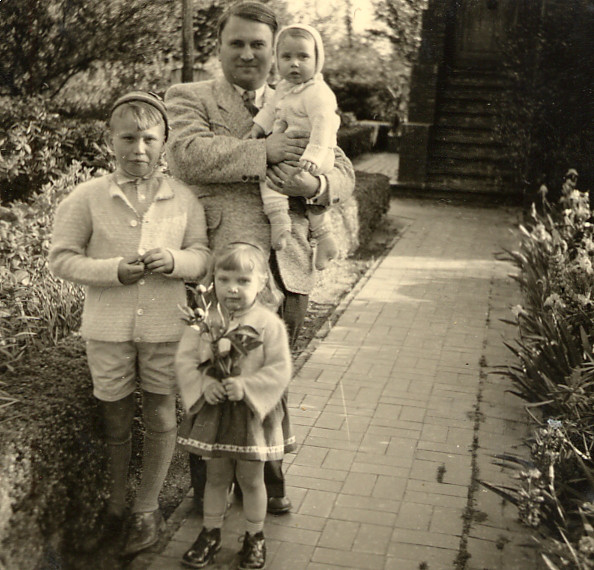 Bockhorn, Theophil, Enno, Ellen und Gepko Cipa 1952