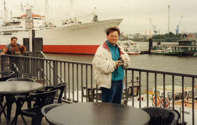 Enno Cipa in Hamburg im August 1996