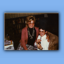 Ellen und Enno Cipa Weihnachten 1972