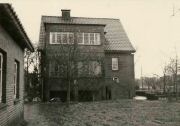 Haus Bockhorn 1955, von hinten mit Wintergarten